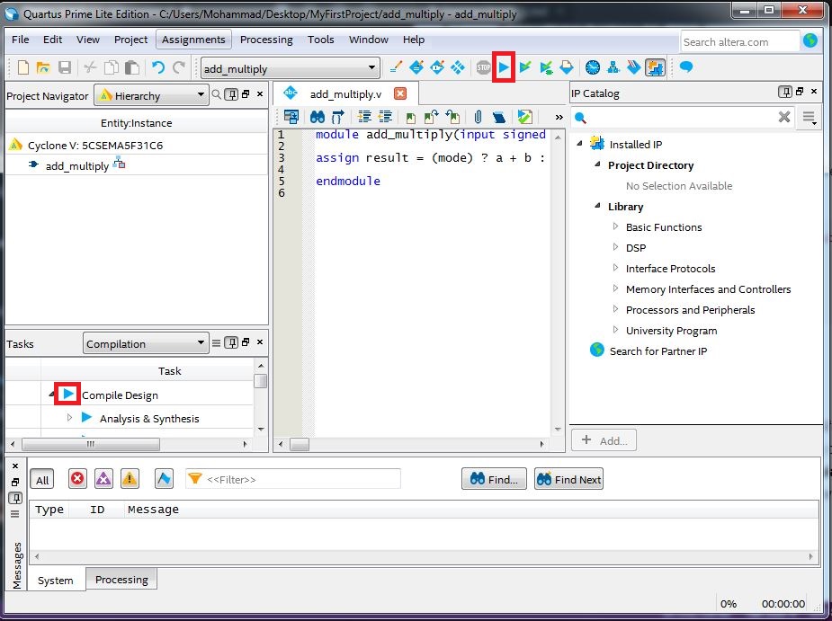Discussion Session 2: Quartus and Modelsim and Post-Synthesis Simulation
